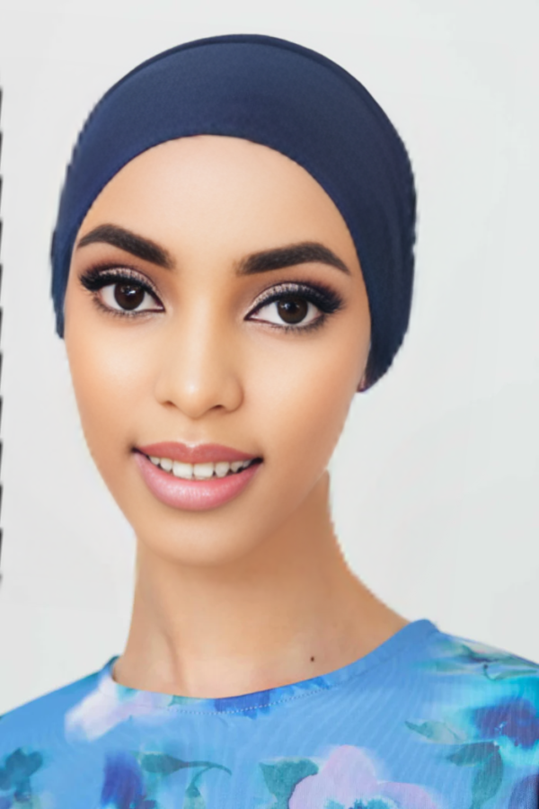 29dfa396-6a9b-4684-b8eb-6a9fb02ca33d Bamboo Jersey Silk Lined Tie Back Undercap | Silver Cloud Hijab Undercap | Non Slip Hijab Cap | Underscarf Muslim Hat