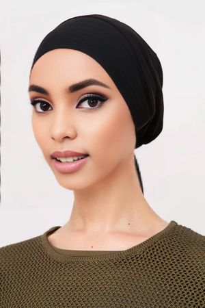 35eb77b8-38c3-4f9f-9d1f-8f09f777cfde Bamboo Jersey Silk Lined Tie Back Undercap | Silver Cloud Hijab Undercap | Non Slip Hijab Cap | Underscarf Muslim Hat