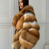 3a40fe95-f6dd-4089-b287-bfa460a4c9e5 Oversize Fire Fox Fur Coat | Genuine Red Fox Fur Jacket | Long Winter Luxury Coat | Women's Hooded Fur