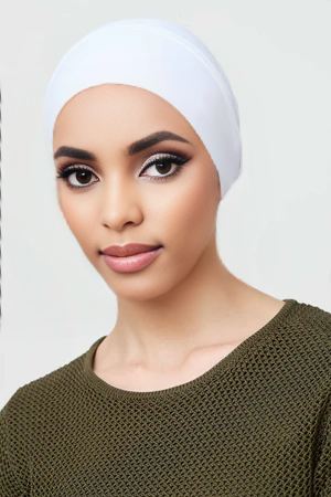 92762b19-415b-4bf5-94f2-fc6a56bb3731 Bamboo Jersey Silk Lined Tie Back Undercap | Silver Cloud Hijab Undercap | Non Slip Hijab Cap | Underscarf Muslim Hat