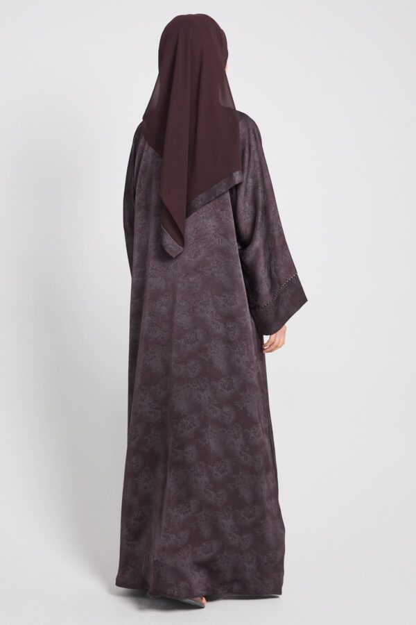 Mulberry Night Four Piece Abaya Set | Limited Edition Luxury Abaya | Modest Islamic Wear | Eid Wedding Abaya Set
