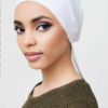 a536e72e-b4d3-4dfe-a193-77663d8f6d10 Bamboo Jersey Silk Lined Tie Back Undercap | Silver Cloud Hijab Undercap | Non Slip Hijab Cap | Underscarf Muslim Hat