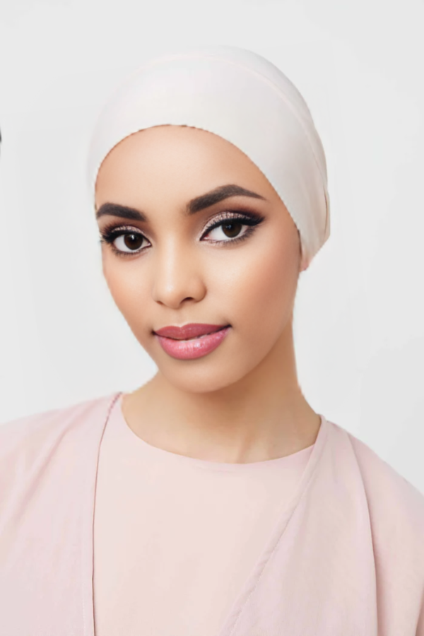 ae6988d5-925f-4b85-acf1-cb0a8aa1a99f Bamboo Jersey Silk Lined Tie Back Undercap | Silver Cloud Hijab Undercap | Non Slip Hijab Cap | Underscarf Muslim Hat