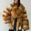 d19330dc-1bc7-4a79-9695-6d8884d4ad8b Oversize Fire Fox Fur Coat | Genuine Red Fox Fur Jacket | Long Winter Luxury Coat | Women's Hooded Fur