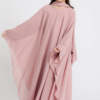 121e5c13-8545-407f-9756-8002c47b5f5b Junior Girls Closed Abaya Dress | Butterfly Cut Abaya in Blushing Rose | Eid Dress for Girls | Modest Party & Celebration Dress