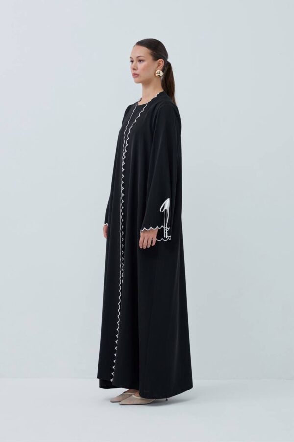 Madina Ibek Double Abaya – High Quality Elegance with Layered Luxury - Image 12