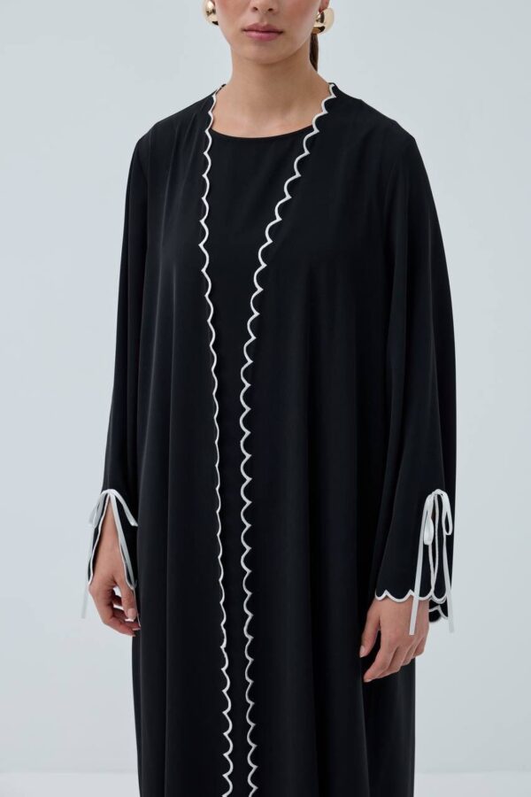 Madina Ibek Double Abaya – High Quality Elegance with Layered Luxury - Image 13