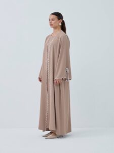 Madina Ibek Double Abaya – High Quality Elegance with Layered Luxury