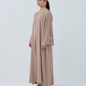 Madina Ibek Double Abaya – High Quality Elegance with Layered Luxury