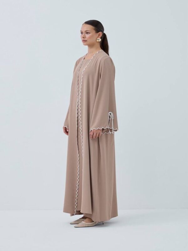 Madina Ibek Double Abaya – High Quality Elegance with Layered Luxury