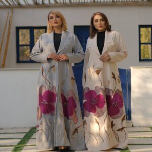 Floral Elegance Abaya