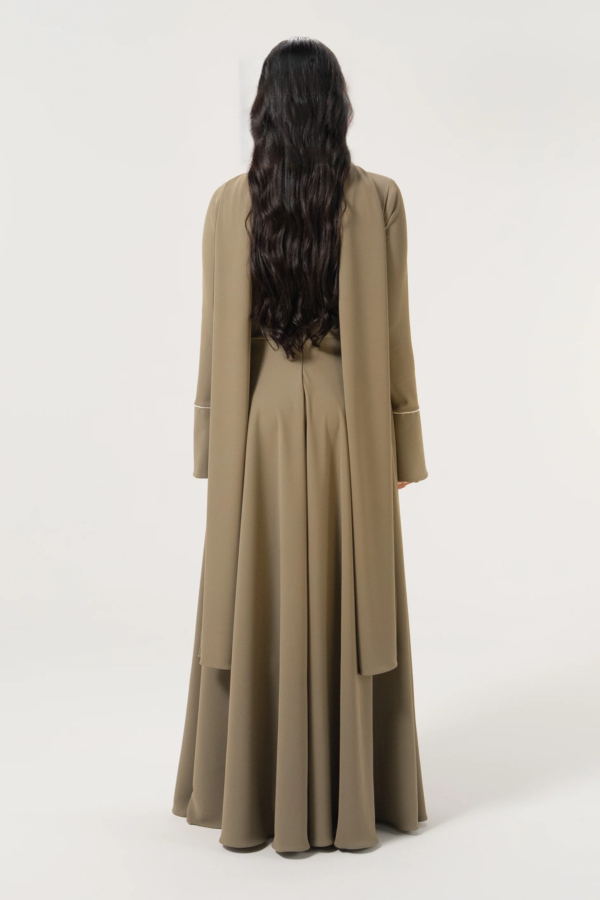 habonebutik The Classic Flared Drop-Waist Maxi Dress | Vintage Inspired Day Dress | Romantic A-Line Sundress | Garden Party or Wedding Guest Dress