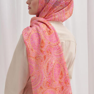 Nilla Cotton Shawl Mystic Pink