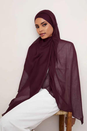 Modal Shawl Hijab, Soft Modal Scarf for Women, Lightweight Breathable Shawl, Everyday Hijab, Elegant Modal Wrap, Summer Hijab